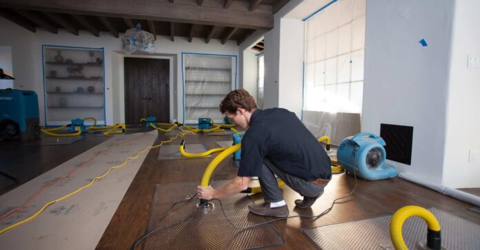 commercial water damage restoration Fairfax VA